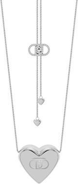 Actual product image Liu Jo - Charming steel necklace Heart Fashion LJ2627