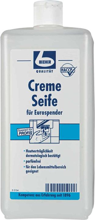 Becher Cream Soap white for Euro Dispenser (Soap lotion, 1000 ml)