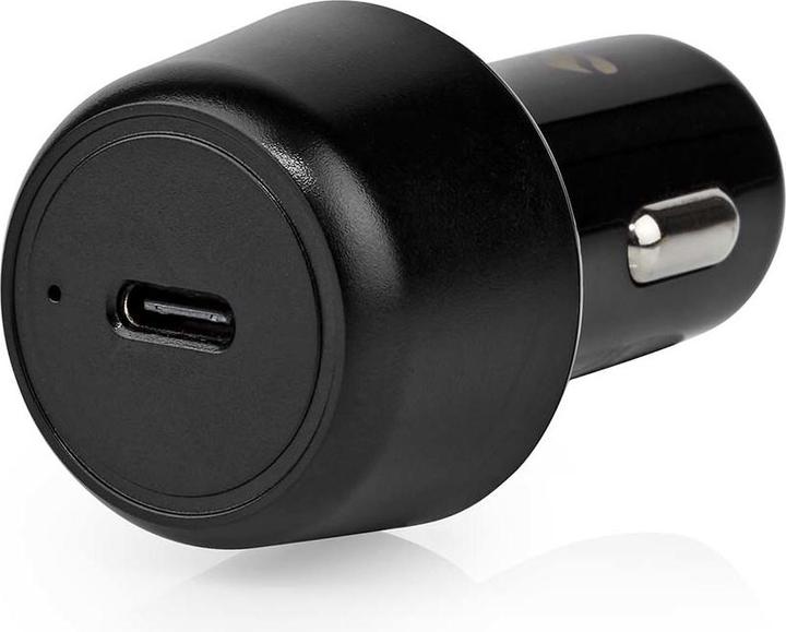 Actual product image Nedis Car Charger 30 W 2.0 / 3.0 A - Number of Outputs: 1, Port Type: USB-C™, Auto Span