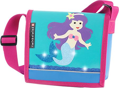 Actual product image Cwirbelwind Sirena glitter nursery bag