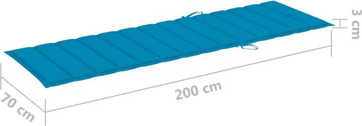 Image du produit VidaXL Hayder (200 x 70 x 3 cm)