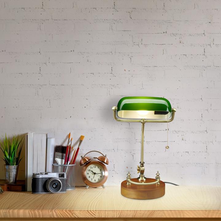 Produktbild Relaxdays Bankerlampe (E27)