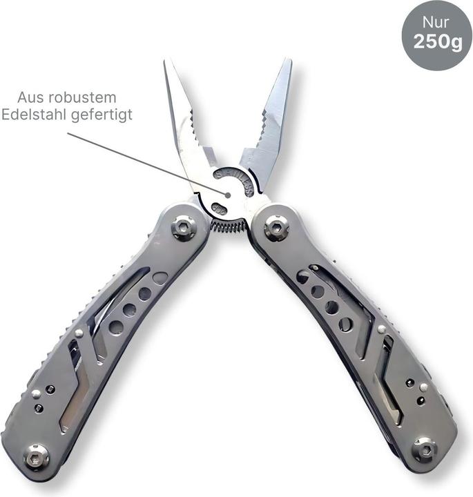 Immagine prodotto Hermex Pinze multifunzione 24in1 Coltello multifunzione Strumento multifunzione (24 Funzioni)