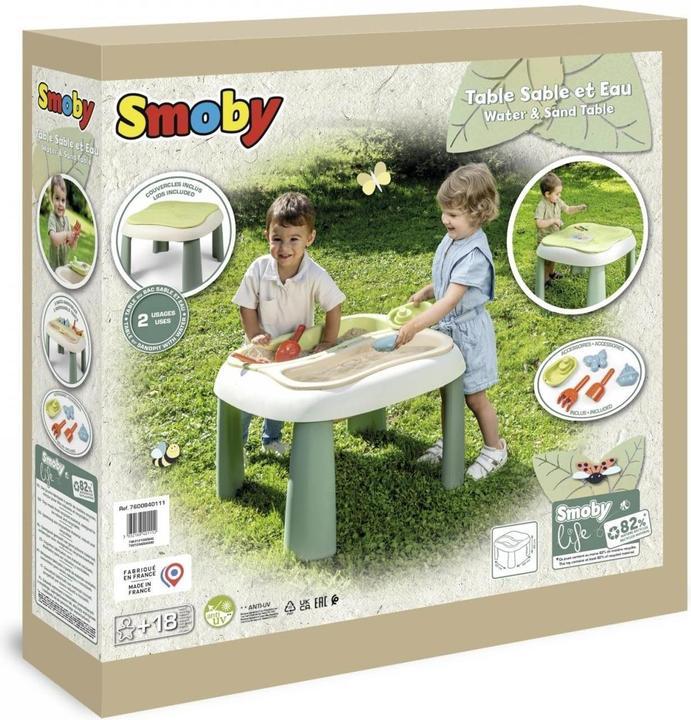 Produktbild Smoby Life Sand- und Wasserspieltisch
