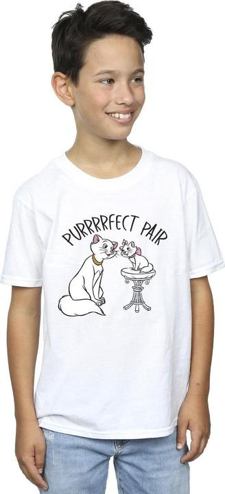 Actual product image Disney Boys The Aristocats Purrfect Pair T-Shirt (152, 158)