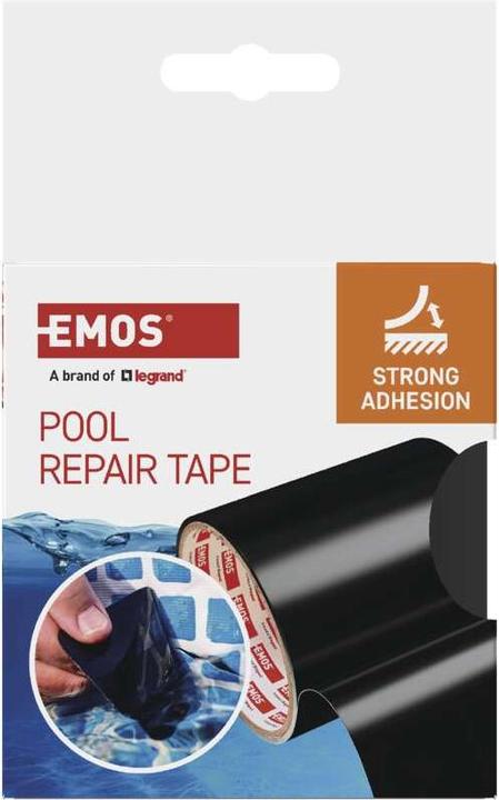 Immagine prodotto Emos Nastro di riparazione per piscine, 1 m x 100 mm, nero (100 mm)