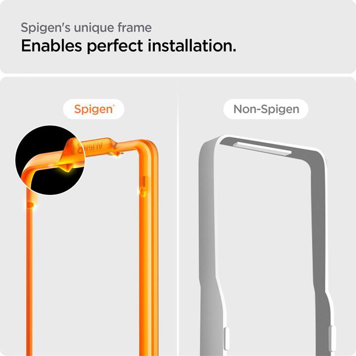 Actual product image Spigen ALM Glas.Tr Nothing Phone 2 2szt. szkło hartowane AGL06981 (2 Piece, Nothing Phone (2))