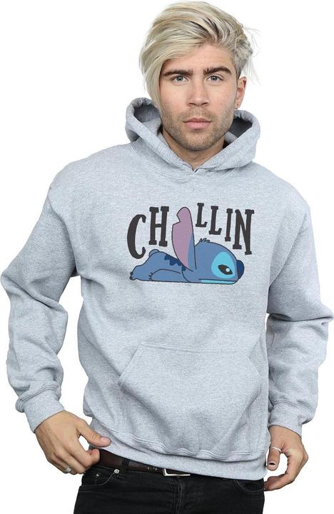 Image du produit Disney - Sweat à capuche LILO AND STITCH CHILLIN - Homme (L)