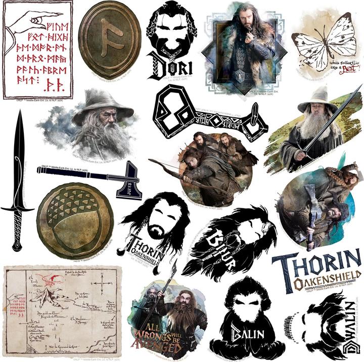 Actual product image Universal Textiles Deluxe Assorted Designs Stickers (Pack of 50)