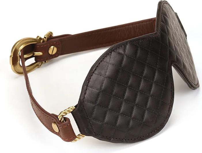 Actual product image Liebe Seele Leather blindfold