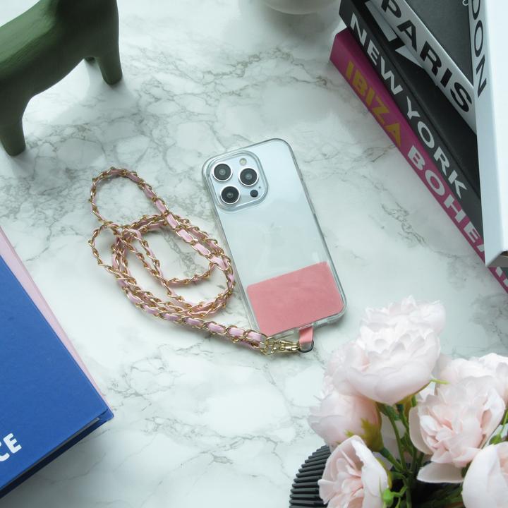 Immagine prodotto PhoneLook Lanière/lacet élégante et sophistiquée universelle pour smartphone en similicuir et métal