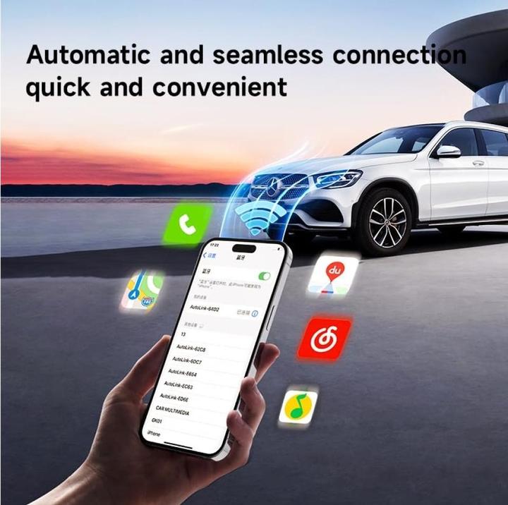 Produktbild PowerGuard 2-in-1 Wireless iOS Carplay & Android Auto Adapter