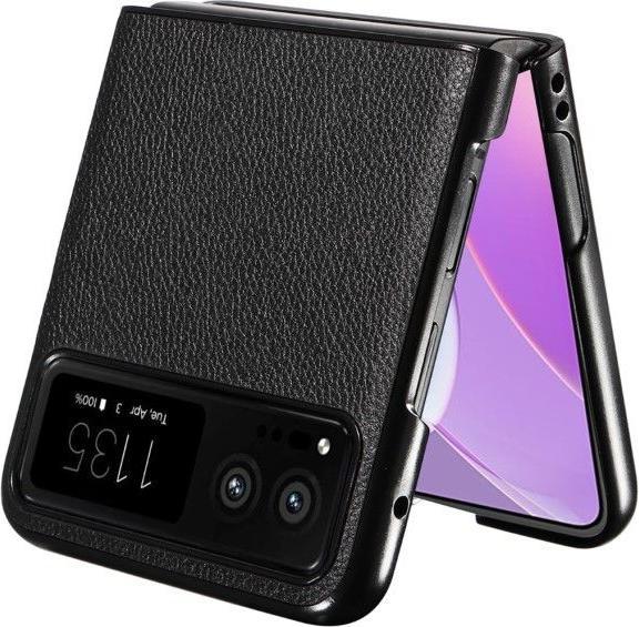 Produktbild MU Classic Litchi Leder Bookcover Series (Motorola Razr 40)