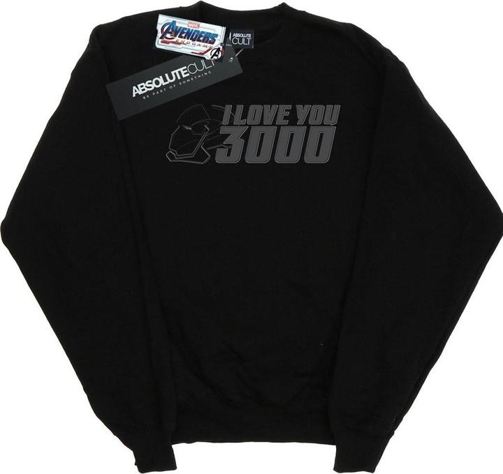 Avengers Endgame I Love You 3000 Helmet Sweatshirt