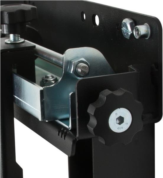 Actual product image Hagor VWH-3 - Mounting kit (wall mount) for flat panel display - Black - Screen (Wall, 55", 70 kg)