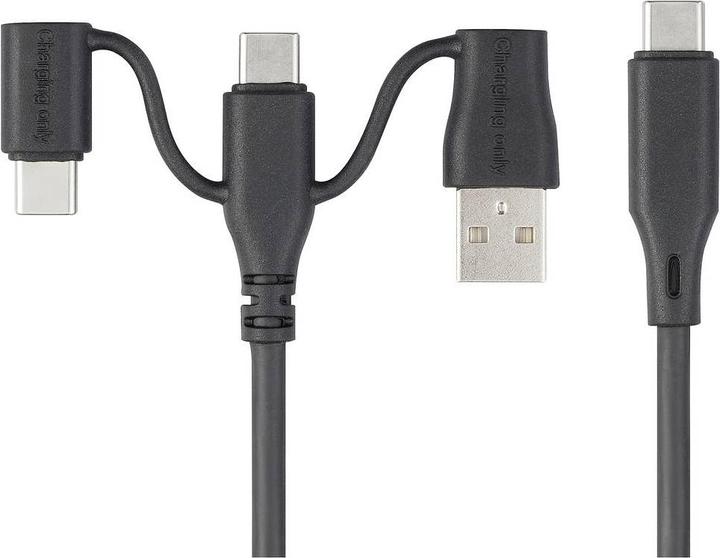 Immagine prodotto Renkforce USB-Ladekabel USB 2.0 USB-C® 0.50 m Schwarz RF-6615906 (0.50 m, USB 2.0, 60 W)