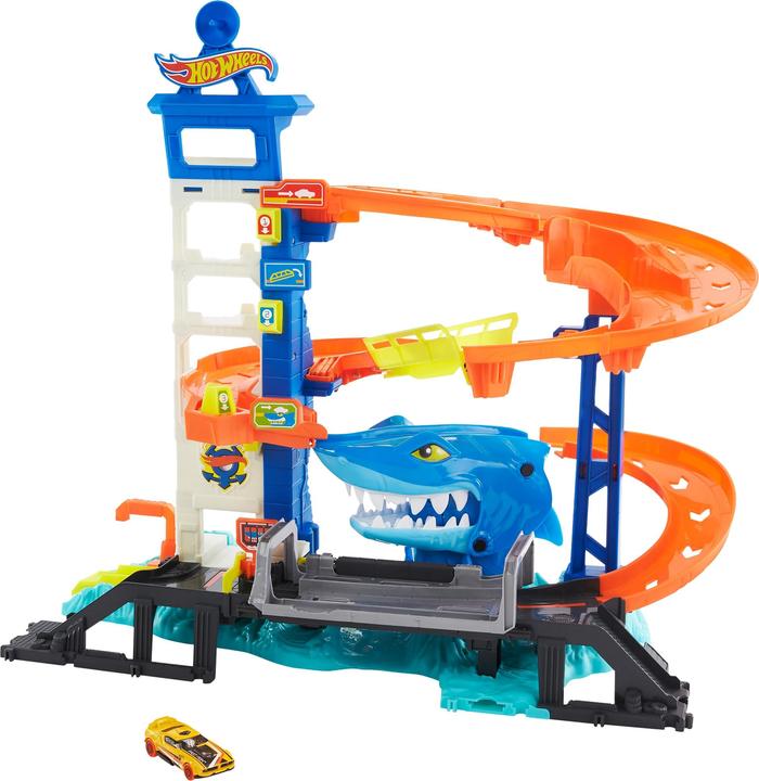 Hot Wheels City Hai Angriff Spielset