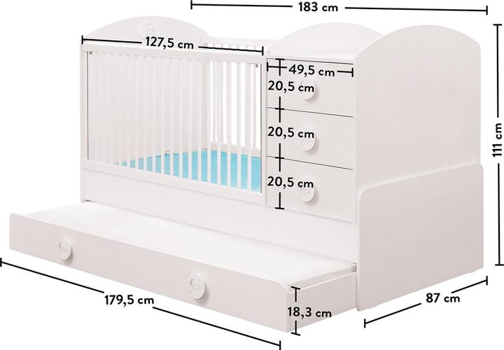 Produktbild Cilek Baby Cotton (80 x 180 cm)