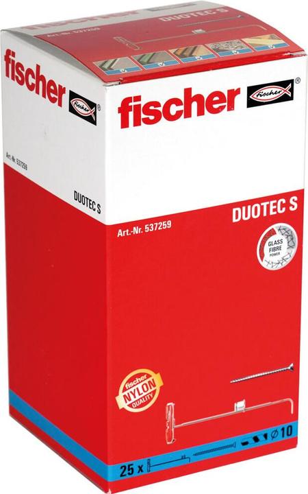 Actual product image Fischer Duotec 10 S (25 pcs.)