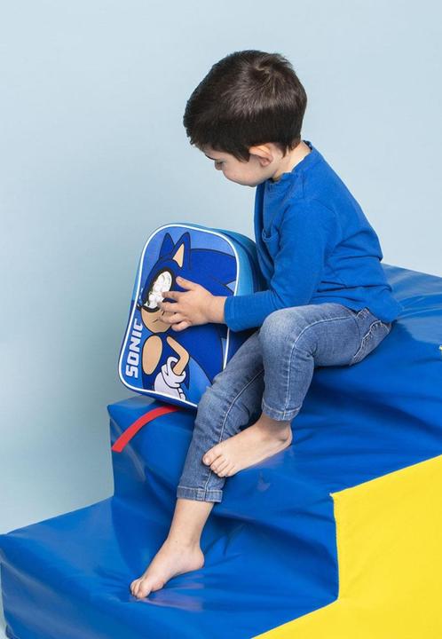 Image du produit Jakks Pacific Sac à dos scolaire Sonic Bleu 23 x 30 x 9 cm