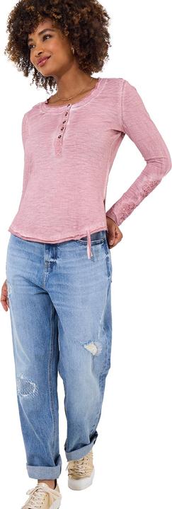 Actual product image Joe Browns Crochet Patch Henley Top (40)