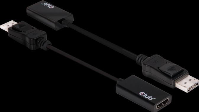 Actual product image Club 3D DisplayPort – HDMI (0.20 m, HDMI, DisplayPort)