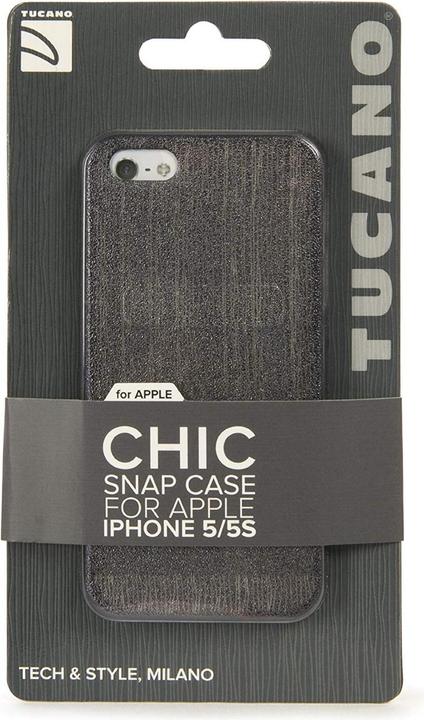 Actual product image Tucano Snap Case Chic for iPhone 5/5S/SE Grey (Apple iPhone 5, Apple iPhone 5s)