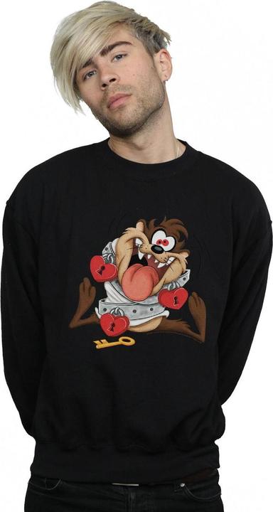 Immagine prodotto Looney Tunes Taz Valentine's Day Madly In Love Felpa Uomo (XL)