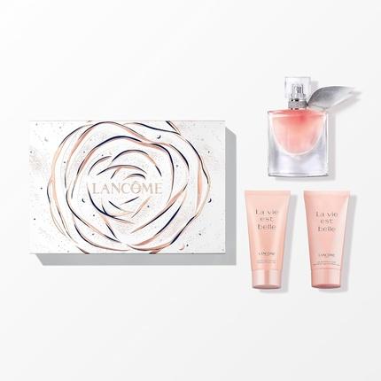 Image du produit Lancôme La Vie est Belle Eau de Parfum 30ml Parfum 30ml + Body Lotion 50ml + Gel Douche 50ml (Eau de parfum, 130 ml)