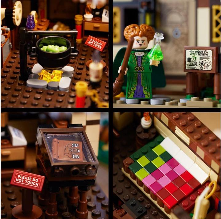 Image du produit LEGO Disney Hocus Pocus: The Sanderson Sisters' Cottage (21341, LEGO Ideas, LEGO difficiles à trouver)