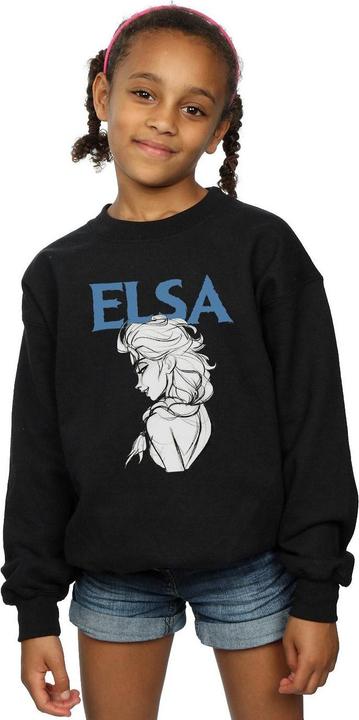 Immagine prodotto Disney Frozen Elsa Profile Sketch Felpa Ragazze (140, 146)
