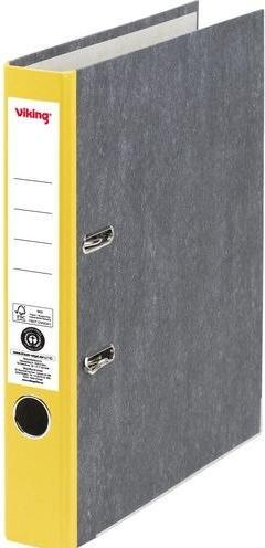 Actual product image Viking Folder DIN A4 50 mm black, yellow (A4, 50 mm, 1 Piece)