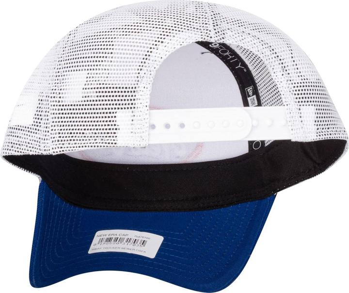 Produktbild New Era A-Frame Trucker Cap - Brand Patch Weiss / Royal (One Size)