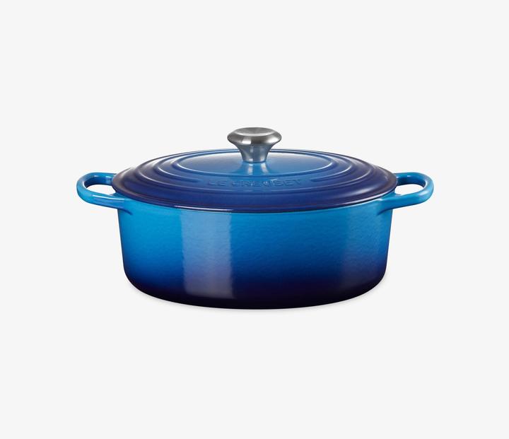 Immagine prodotto Le Creuset Tostapane Ovale Sig 33 cm Azzurro (33 cm, Pirofila + casseruola, Ghisa)