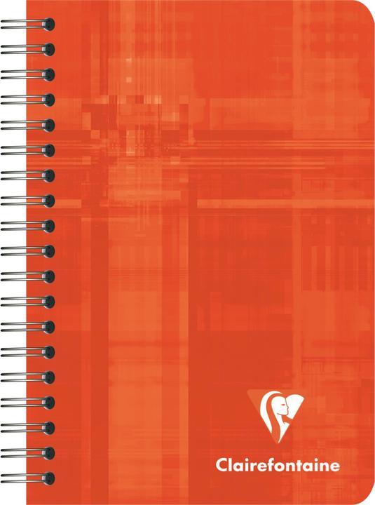 Actual product image Clairefontaine Spiral notebook (93 x 140 mm, Checked)