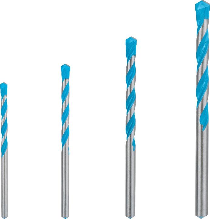 Immagine prodotto Bosch Professional Zubehör Set di punte EXPERT MultiConstruction CYL-9, 4/5/6/8 mm, 4 pezzi. (4,00 mm, Ø 8,0 mm, 5,0 mm, 6,0 mm)