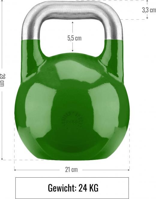 Produktbild Gorilla Sports Kettlebell Competition (1 x 8 kg, 1 x 12 kg, 1 x 16 kg, 1 x 20 kg, 1 x 24 kg, 1 x 28 kg, 1 x 32 kg, 1 x 40 kg)