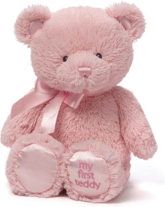 Spin Master GUND My first plush bear, pink, 25 cm (22.90 cm)