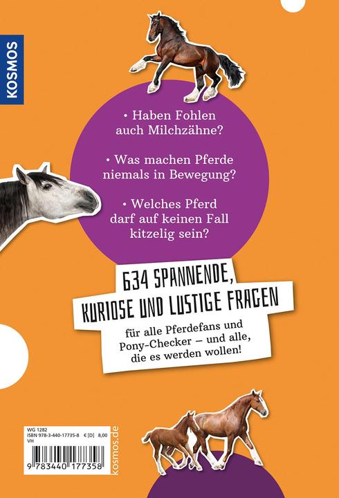 Produktbild Kosmos Mein Pferdequiz (Deutsch, Gea Olbricht, Carola Henke, 2023)