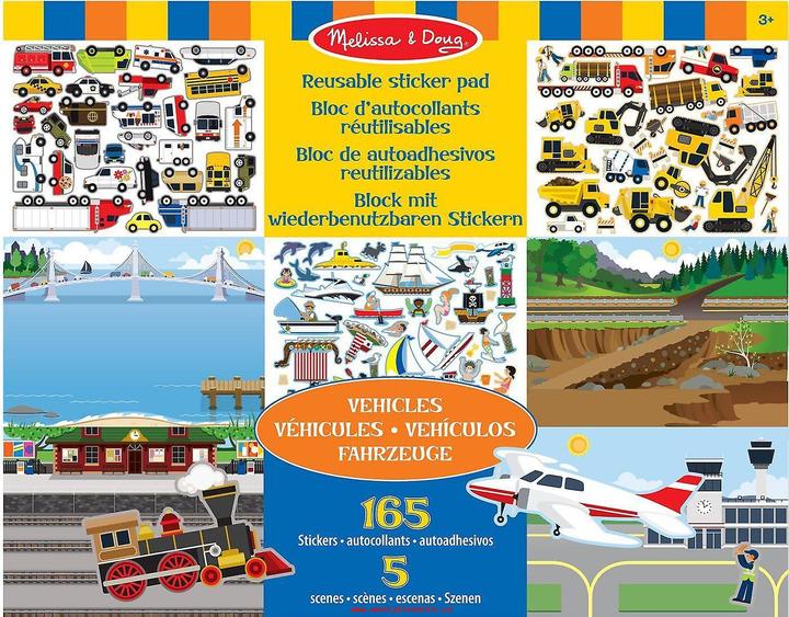 Melissa & Doug Stickerbuch Fahrzeuge