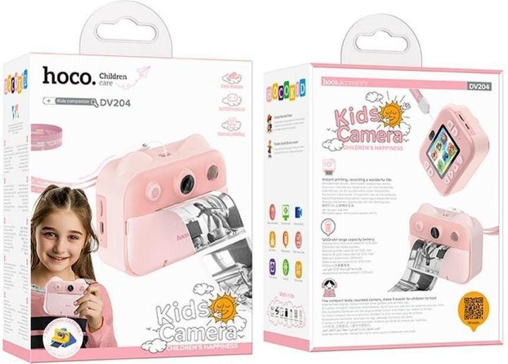 Produktbild Hoco Other Computer Accessory children camera with printer and selfie function DV204 pink