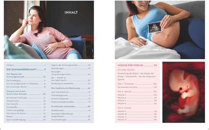 Actual product image Das grosse Buch zur Schwangerschaft (German, Annette Nolden, 2018)