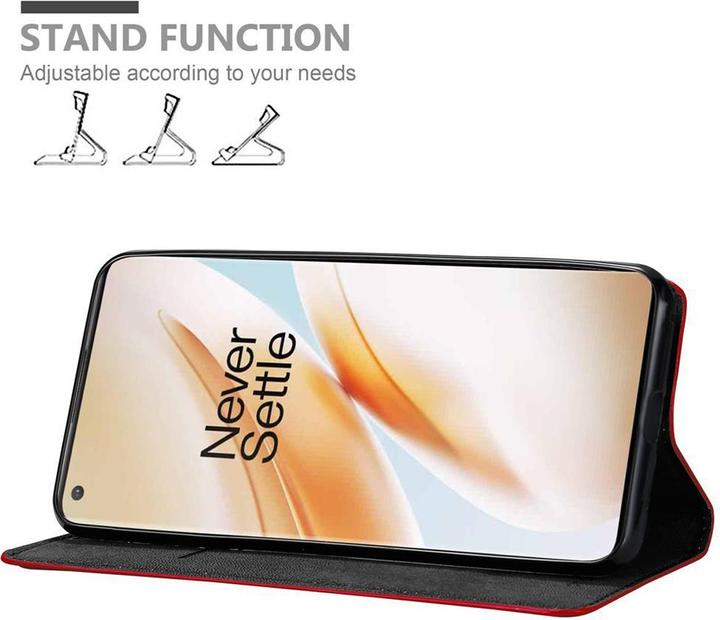 Productafbeelding Cadorabo Boek Onzichtbare Magneethoes (OnePlus 8 Pro)