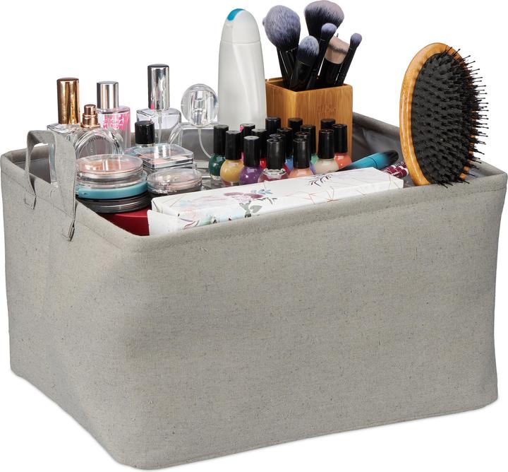 Produktbild Relaxdays Aufbewahrungskorb (1 x, 48 x 38 x 30 cm)