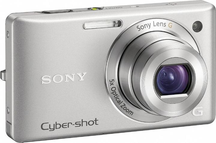Sony DSC-W380, 14 MPixels, zoom optique 5x, vidéo HD, argenté (1/2,3'')