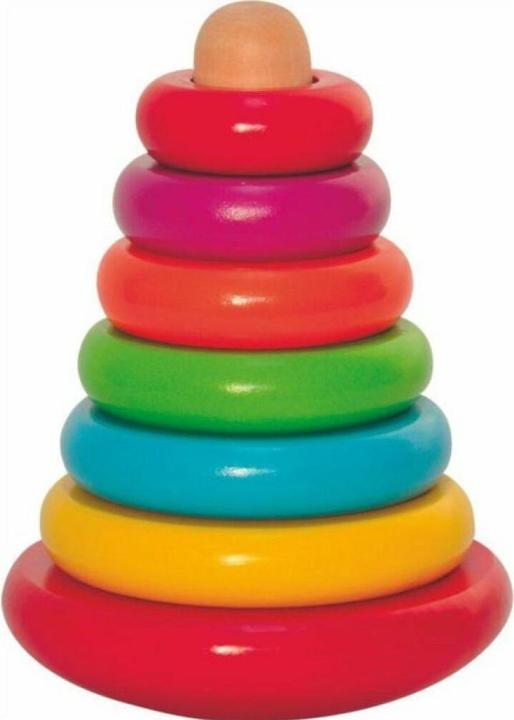 Actual product image Woodyland Colourful pyramid