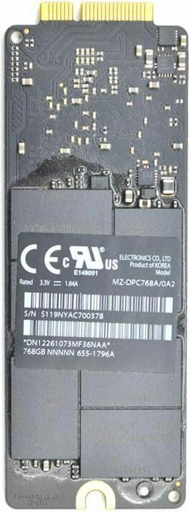 Actual product image CoreParts 768GB SSD for Apple (768 GB, 2.5")