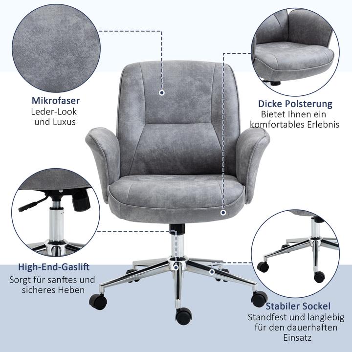 Produktbild Homcom Ergonomischer Bürostuhl