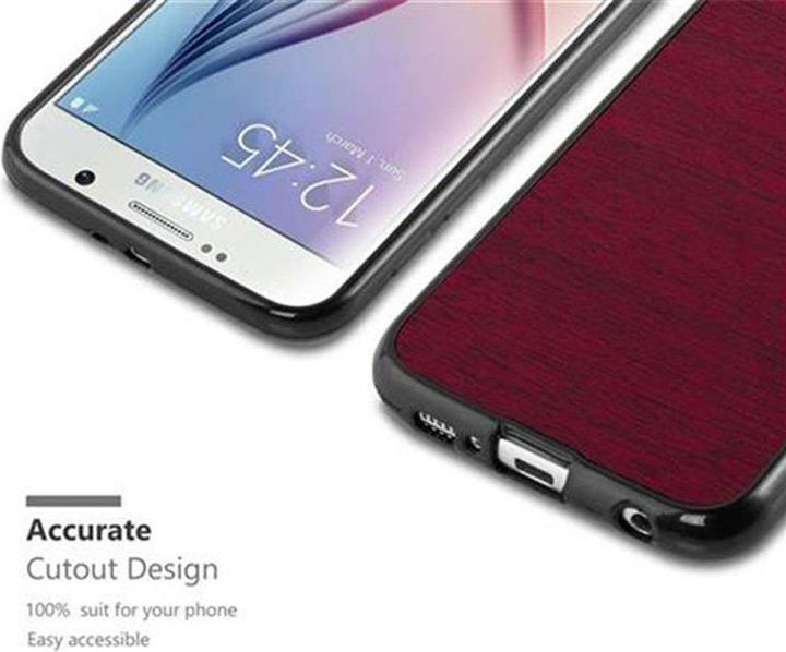 Immagine prodotto Cadorabo Copertura in legno TPU (Samsung Galaxy S6)