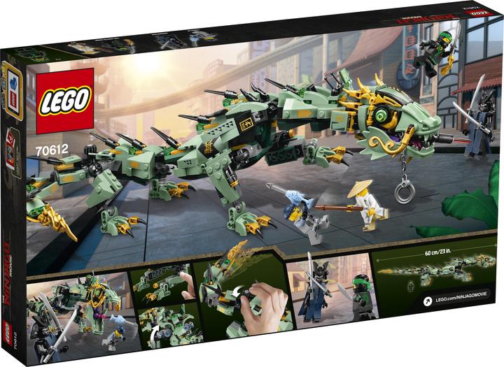 Actual product image LEGO Green Ninja Mech Dragon (70612, LEGO Ninjago)